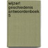 Wijzer! Geschiedenis antwoordenboek 5