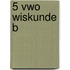 5 vwo wiskunde B