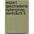 Wijzer! Geschiedenis opbergmap leerkracht 5