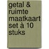 Getal & Ruimte Maatkaart set à 10 stuks