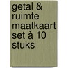 Getal & Ruimte Maatkaart set à 10 stuks door Onbekend