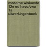 Moderne Wiskunde 12e ed havo/vwo 1a uitwerkingenboek by Unknown