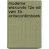 Moderne Wiskunde 12e ed vwo 1b antwoordenboek