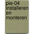 PIE-04 Installeren en monteren