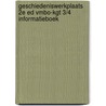 Geschiedeniswerkplaats 2e ed vmbo-kgt 3/4 informatieboek door Onbekend