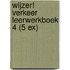 Wijzer! Verkeer Leerwerkboek 4 (5 ex)
