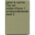 Getal & Ruimte 12e ed vmbo-t/havo 1 antwoordenboek deel 2