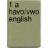 1 A havo/vwo English