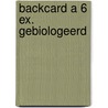 Backcard a 6 ex. Gebiologeerd by Jan van Hooff