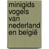 Minigids Vogels van Nederland en België