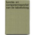 Functie- en competentieprofiel van de tabakoloog