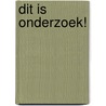 Dit is onderzoek! by Ben Baarda
