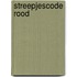 Streepjescode Rood