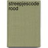 Streepjescode Rood by Tosca Menten