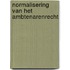 Normalisering van het Ambtenarenrecht