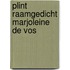 Plint Raamgedicht Marjoleine de Vos