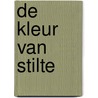De kleur van stilte door Elia Barceló