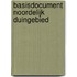 Basisdocument Noordelijk Duingebied