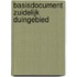 Basisdocument Zuidelijk Duingebied