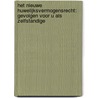Het nieuwe huwelijksvermogensrecht: gevolgen voor u als zelfstandige door Bosch