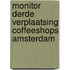 Monitor derde verplaatsing coffeeshops Amsterdam
