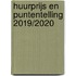 Huurprijs en puntentelling 2019/2020