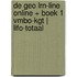 De Geo LRN-line online + boek 1 vmbo-kgt | LIFO-totaal