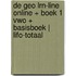 De Geo LRN-line online + boek 1 vwo + basisboek | LIFO-totaal