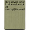 Libre Service junior LRN-Line online +bk 34 vmbo-gt|LIFO-totaal door Onbekend