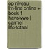 Op niveau LRN-line online + boek 1 havo/vwo | Carmel LIFO-totaal