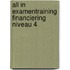 All in Examentraining Financiering niveau 4