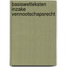 Basiswetteksten inzake vennootschapsrecht by Hendrik Vanhees