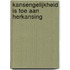 Kansengelijkheid is toe aan herkansing