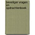 Beveiliger vragen en opdrachtenboek