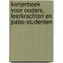 Kanjerboek voor ouders, leerkrachten en Pabo-studenten