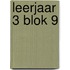leerjaar 3 blok 9