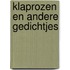Klaprozen en andere gedichtjes