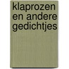 Klaprozen en andere gedichtjes by Nicolasina Clement