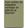 ‘Kom achter de stijkplank vandaan en gebruik je talenten’ door Pauline Spierings