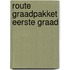 Route Graadpakket eerste graad