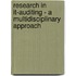 Research in IT-Auditing - A Multidisciplinary Approach