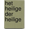 Het Heilige der Heilige by F.W. Krummacher