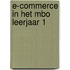 E-commerce in het MBO leerjaar 1