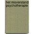 Het misverstand psychotherapie