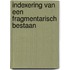 Indexering van een fragmentarisch bestaan