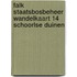 Falk Staatsbosbeheer wandelkaart 14 Schoorlse Duinen