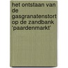 Het ontstaan van de gasgranatenstort op de zandbank ‘Paardenmarkt’ door Luc Vandeweyer