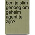 Ben je slim genoeg om geheim agent te zijn?