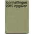 Loonheffingen 2019 opgaven