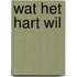 Wat het hart wil